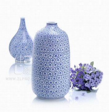 14寸文瓶兰花,ZLSJ01
