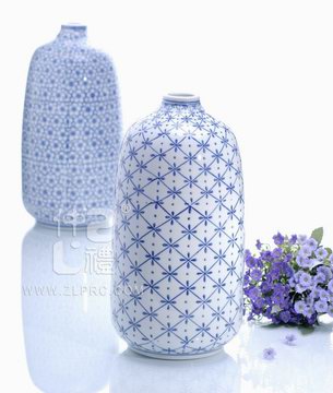 14寸文瓶米花,ZLSJ02