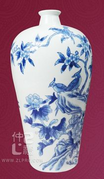 青花瓷花瓶C款,ZLSJ12